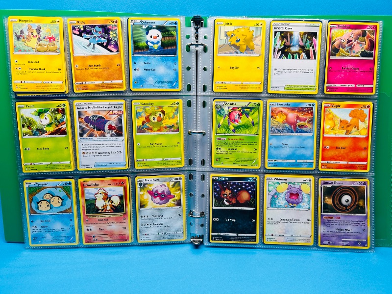 Photo 1 of 025733…final sale no return/refund- 270 mix d Pokémon cards in binder