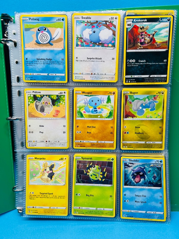 Photo 1 of 025733…final sale no return/refund- 270 mix d Pokémon cards in binder