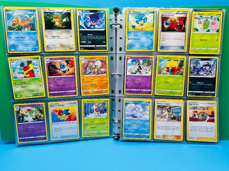 Photo 1 of 025733…final sale no return/refund- 270 mix d Pokémon cards in binder