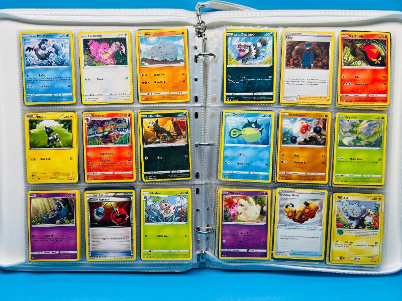 Photo 1 of 025734… final sale no return/refund- 270 mixed Pokémon cards in binder