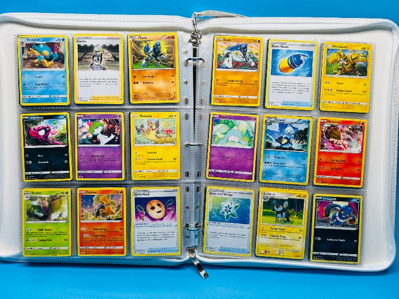 Photo 1 of 025734… final sale no return/refund- 270 mixed Pokémon cards in binder