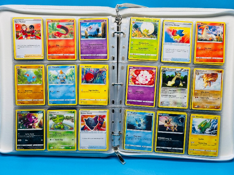 Photo 1 of 025734… final sale no return/refund- 270 mixed Pokémon cards in binder