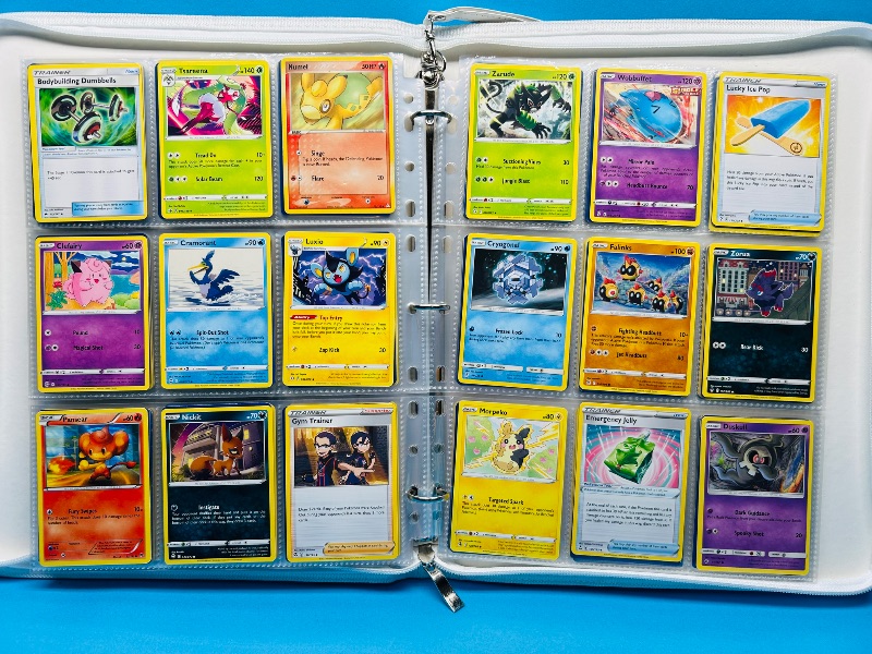 Photo 1 of 025734… final sale no return/refund- 270 mixed Pokémon cards in binder