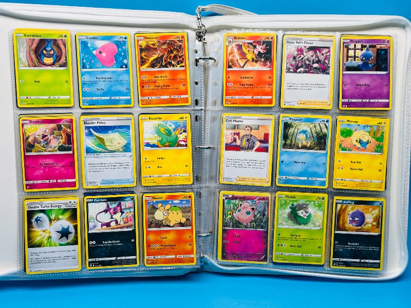 Photo 1 of 025734… final sale no return/refund- 270 mixed Pokémon cards in binder