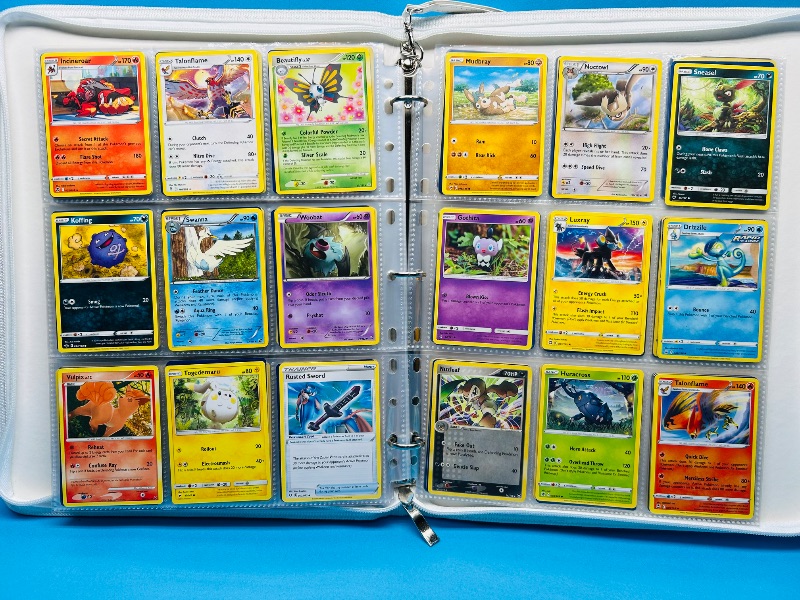 Photo 1 of 025734… final sale no return/refund- 270 mixed Pokémon cards in binder