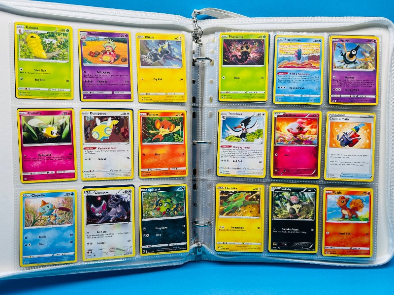 Photo 1 of 025734… final sale no return/refund- 270 mixed Pokémon cards in binder