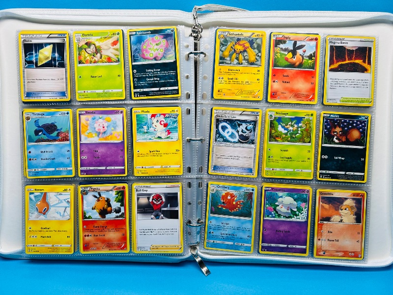 Photo 1 of 025734… final sale no return/refund- 270 mixed Pokémon cards in binder