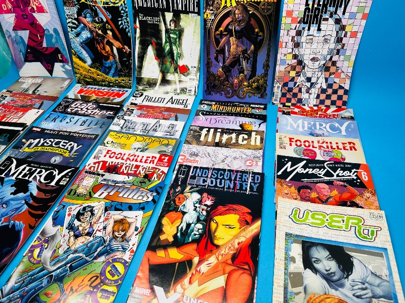 Photo 1 of 025770…final sale no return/refund- 32 adults only unsleeved comics for mature readers