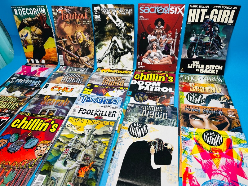 Photo 1 of 025771… final sale no return/refund- 32 adults only unsleeved comics for mature readers
