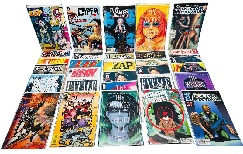 Photo 1 of 025772… final sale no return/refund-30 adults only comics for mature readers in plastic sleeves