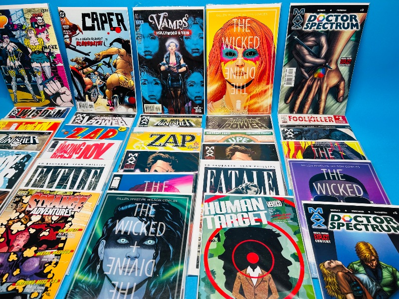 Photo 1 of 025772… final sale no return/refund-30 adults only comics for mature readers in plastic sleeves