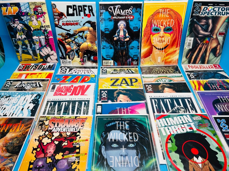 Photo 1 of 025772… final sale no return/refund-30 adults only comics for mature readers in plastic sleeves