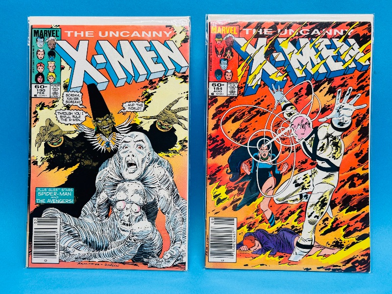 Photo 1 of 025785…2 vintage x-men comics in plastic sleeves