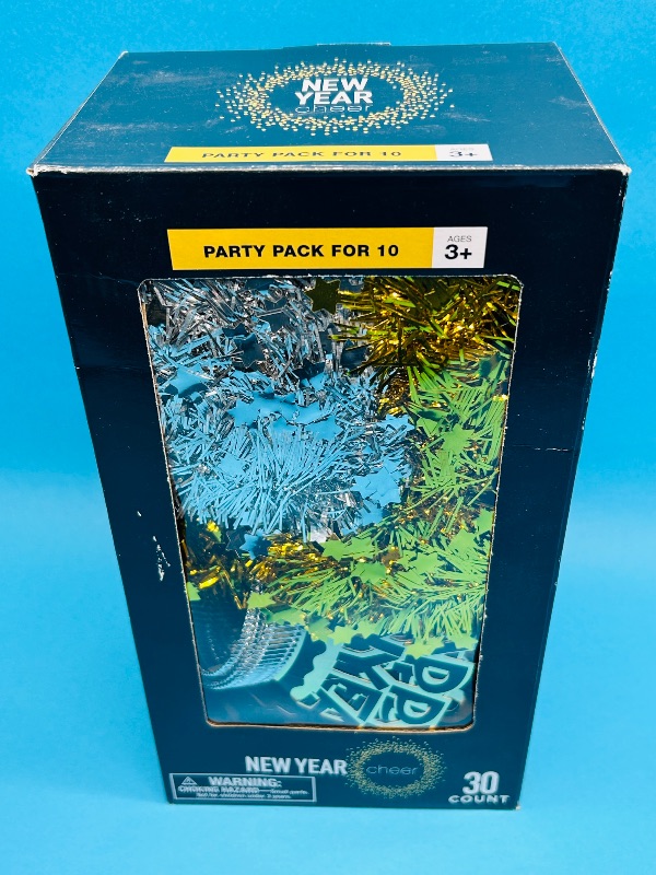 Photo 1 of 025857…30 count New Year’s Eve party pack for 10