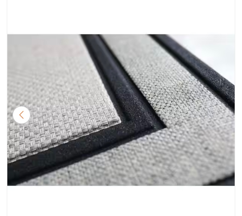 Photo 1 of 025858… 30 x 47” gray racetrack door mat