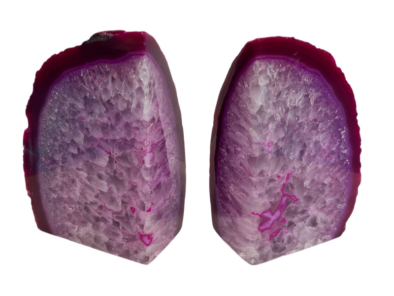 Photo 1 of 025867…4.5” agate base bookends