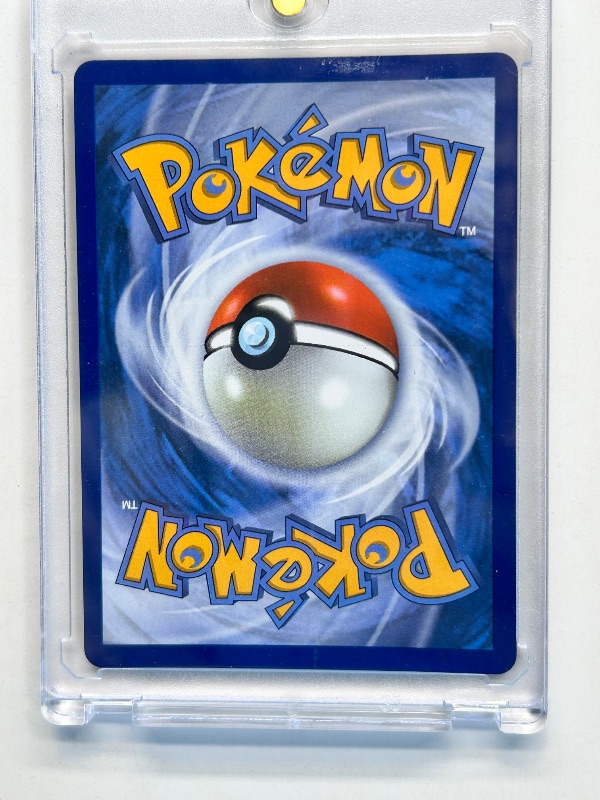 View 2 of 025905…Espeon holo Pokémon card in hard plastic case