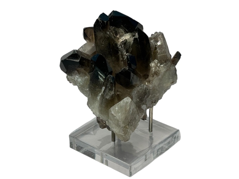 Photo 1 of 025915…4” y quartz crystal on stand