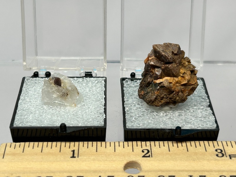 Photo 1 of 025919…zircon samples in small 1 1/2” displays 