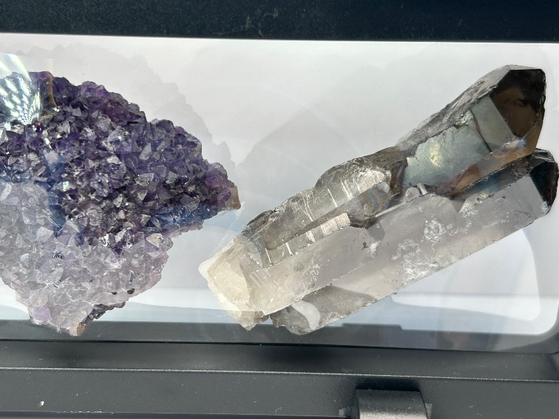 Photo 1 of 025932…collection rocks in displays 9” and 4”