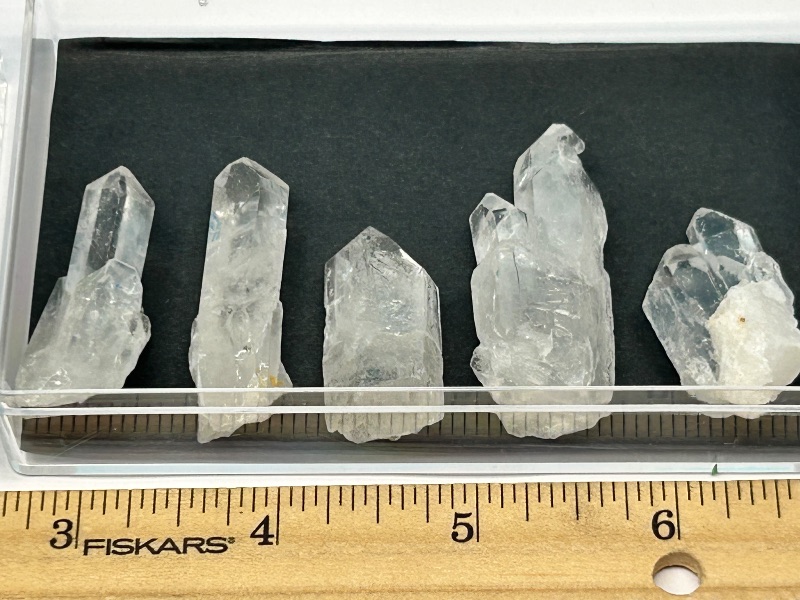 Photo 1 of 025935…crystal and amethyst in display cases