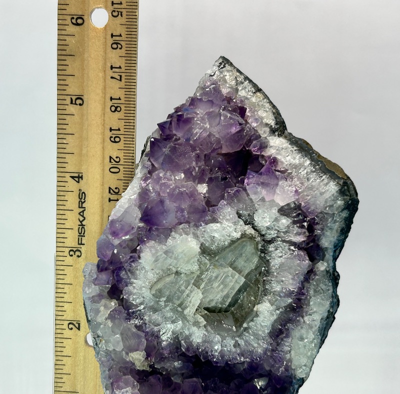 Photo 1 of 025945…5”  amethyst crystal on stand 