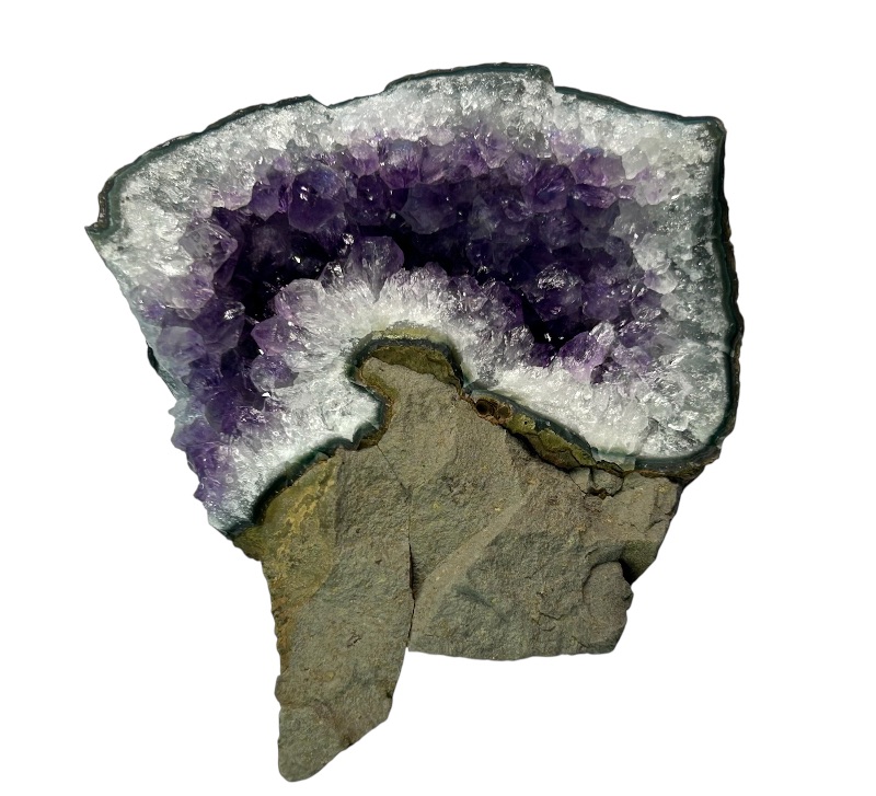 Photo 1 of 025953…5”  unique amethyst crystal on stand