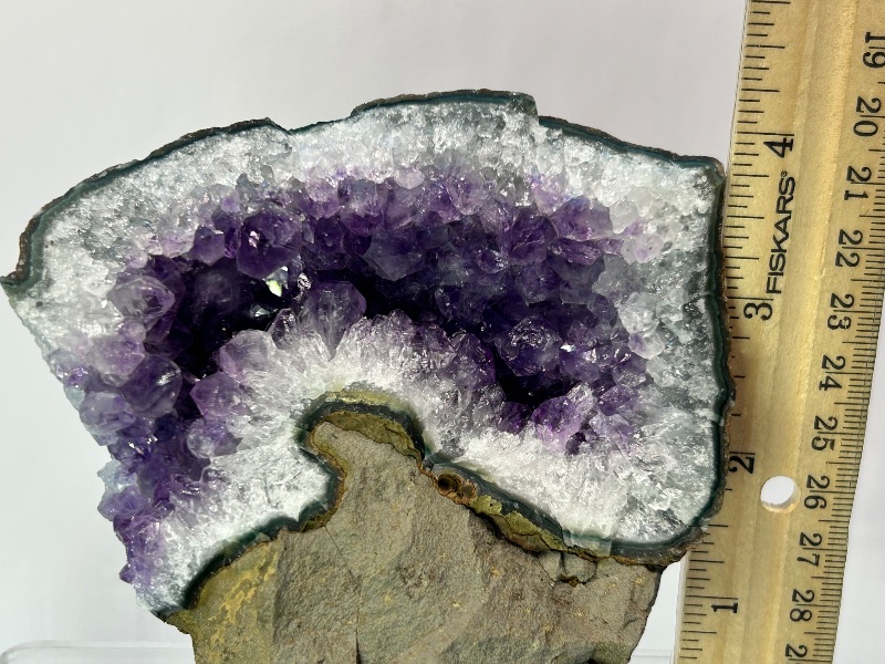 Photo 1 of 025953…5”  unique amethyst crystal on stand