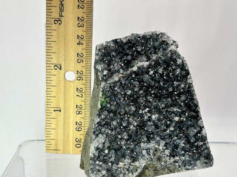 Photo 1 of 025956…2.5” black druzy amethyst crystal