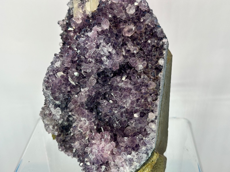 Photo 1 of 025958…6” heavy amethyst crystal 