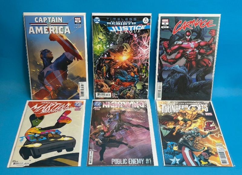 Photo 1 of 025978…6 comics in plastic sleeves 