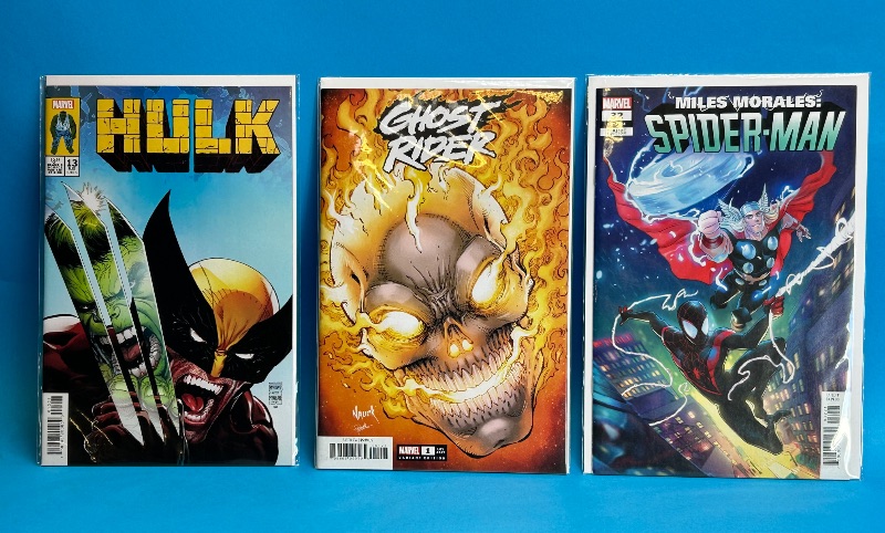 Photo 1 of 025982…3  comics in plastic sleeves 