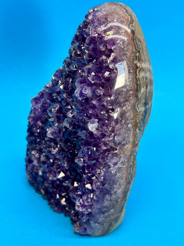 Photo 1 of 025992…5” amethyst crystal rock 