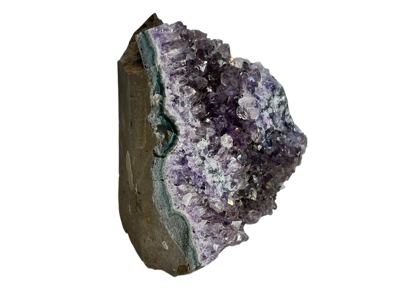 Photo 1 of 025993…4” amethyst crystal rock 