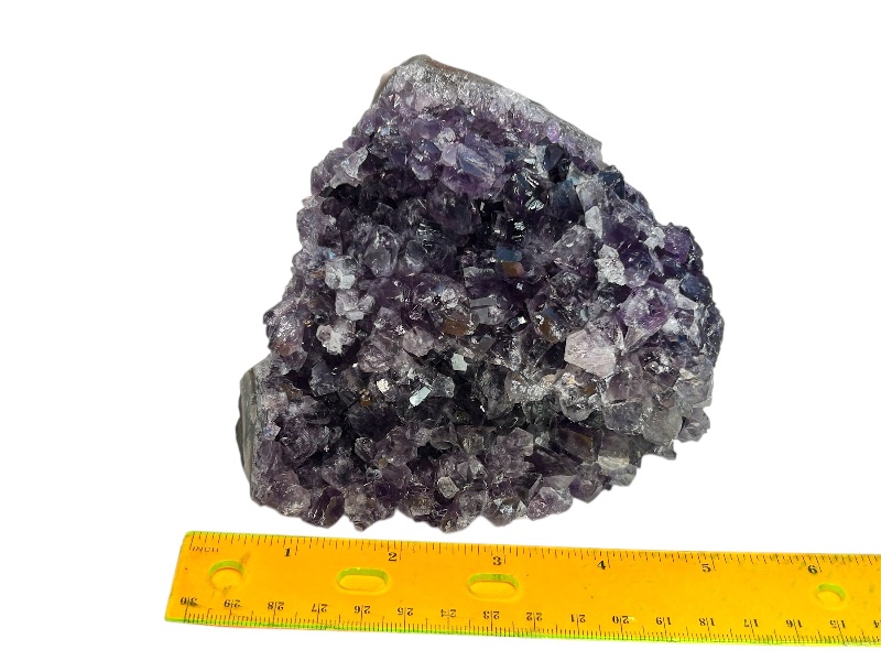 Photo 1 of 025994…5 x 4” heavy  amethyst crystal rock
