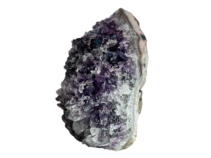 Photo 1 of 025994…5 x 4” heavy  amethyst crystal rock