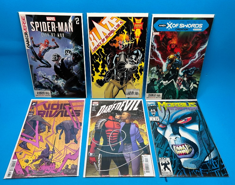 Photo 1 of 026027… 6 comics in plastic sleeves 