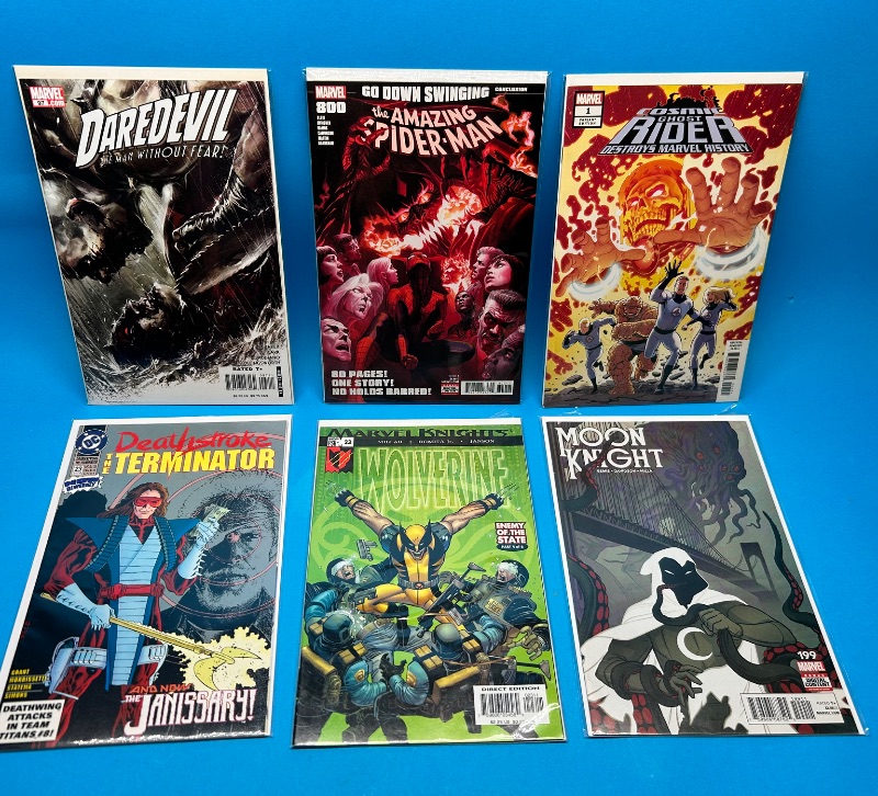 Photo 1 of 026030…6 comics in plastic sleeves