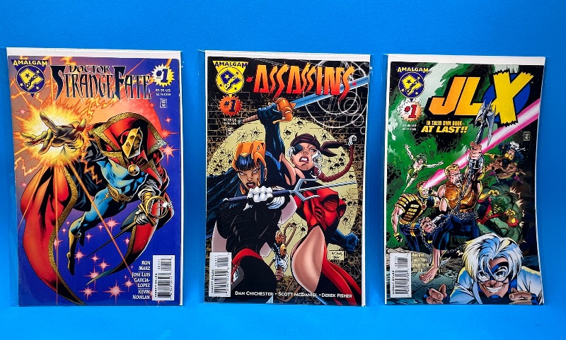 Photo 1 of 026043… 3 comics all #1’s in plastic sleeves