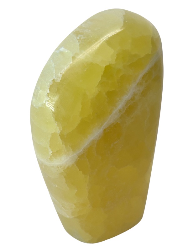 Photo 1 of 026067…3.5” lemon calcite rock