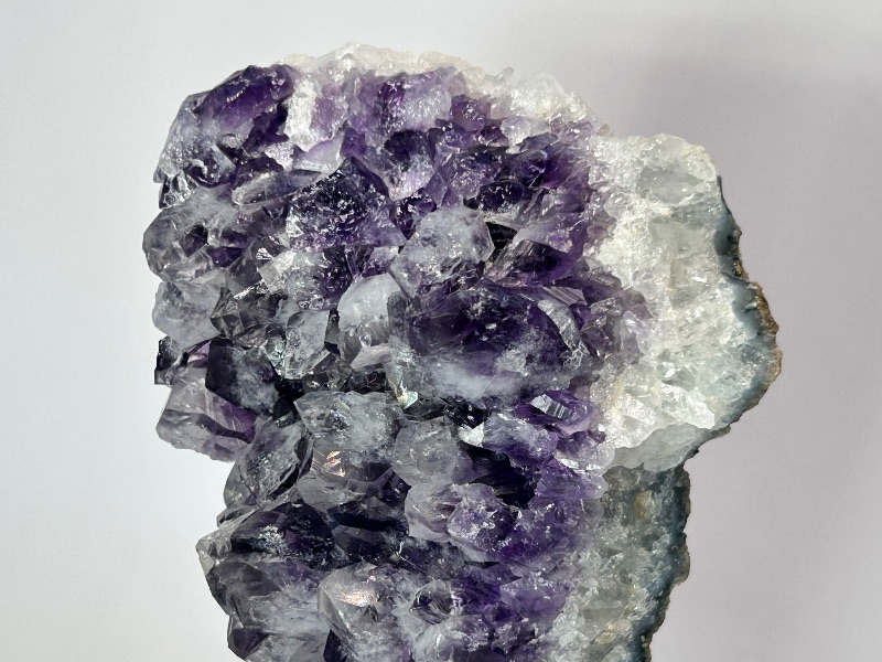 Photo 1 of 026068…4.5” amethyst crystal on display-height includes stand