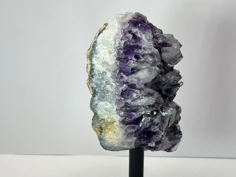 Photo 1 of 026068…4.5” amethyst crystal on display-height includes stand