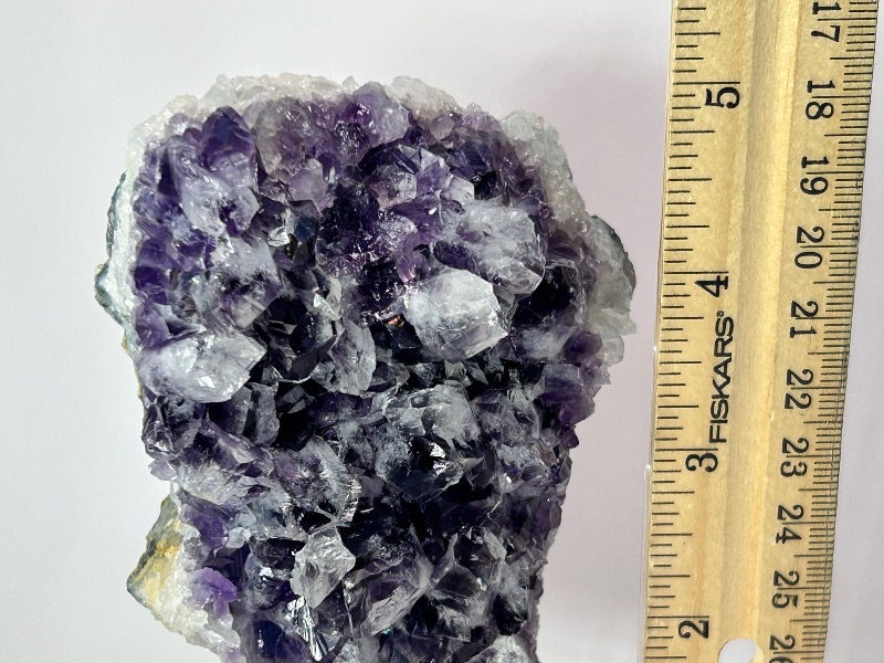 Photo 1 of 026068…4.5” amethyst crystal on display-height includes stand