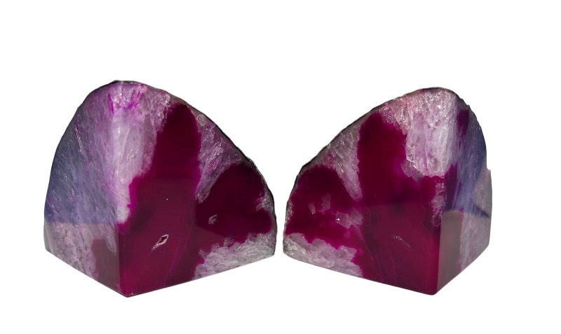 Photo 1 of 026072…3” agate base bookends