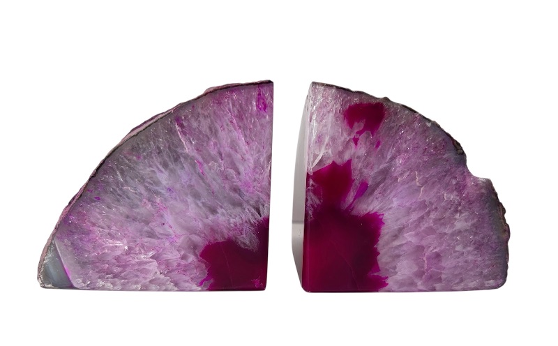 Photo 1 of 026072…3” agate base bookends