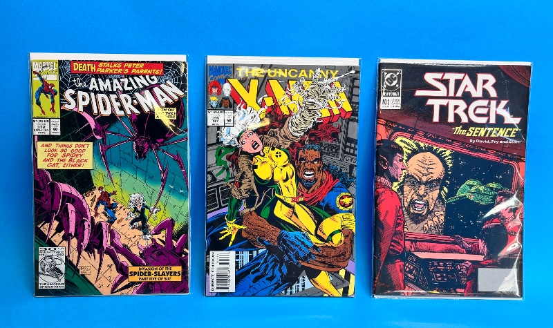 Photo 1 of 026098…3  vintage comics in plastic sleeves 