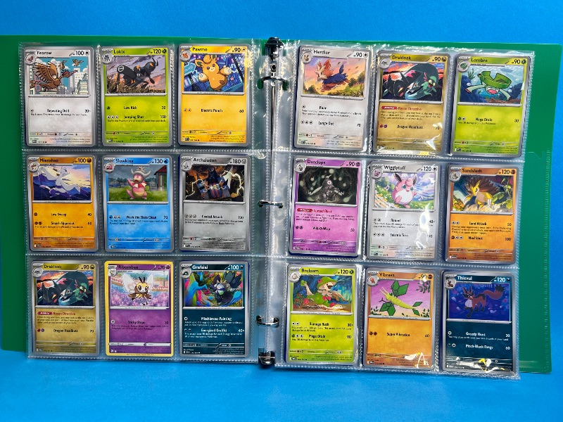 Photo 1 of 026102…final sale no return refund-252 mixed Pokémon cards in binder 