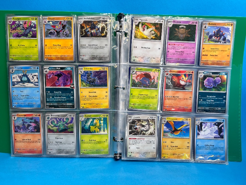 Photo 1 of 026102…final sale no return refund-252 mixed Pokémon cards in binder 