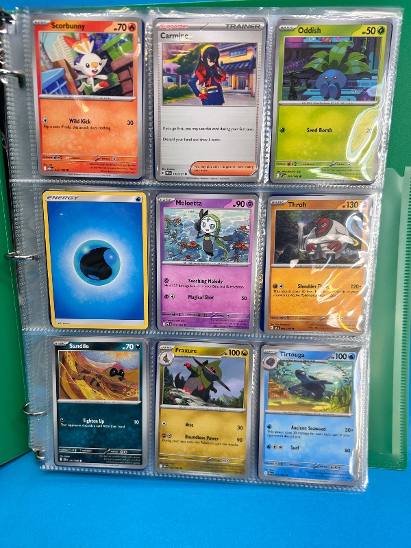 Photo 1 of 026102…final sale no return refund-252 mixed Pokémon cards in binder 