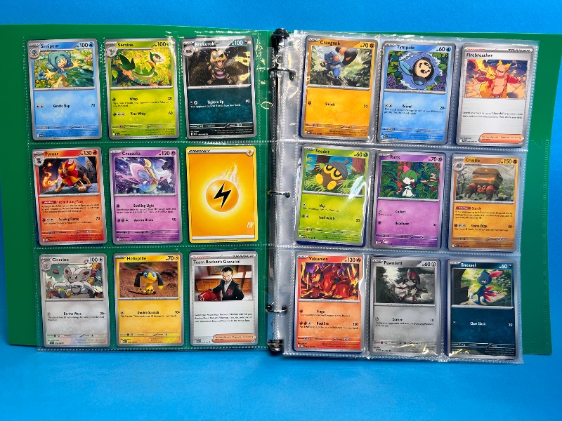 Photo 1 of 026102…final sale no return refund-252 mixed Pokémon cards in binder 